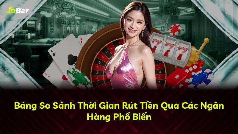 Bảng So Sánh Thời Gian Rút Tiền Qua Các Ngân Hàng Phổ Biến