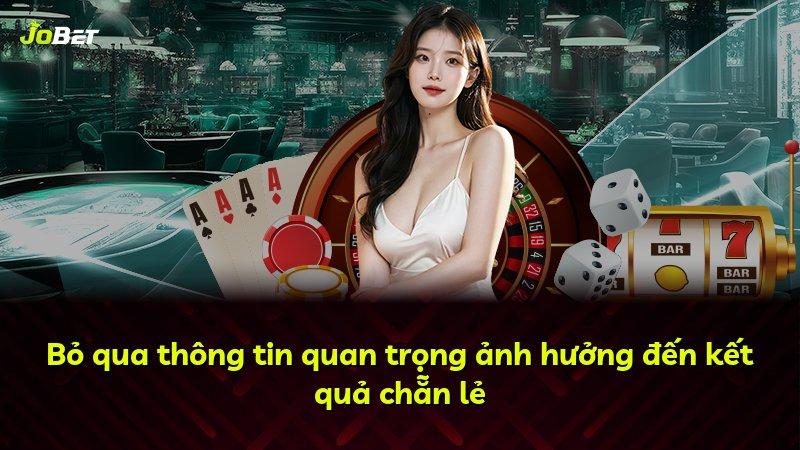 Bỏ qua thông tin quan trọng ảnh hưởng đến kết quả chẵn lẻ